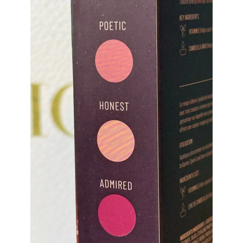 lys Beauty Speak Love 3 Piece Matte Liquid Lipstick Set (7.2 mL each) - NEW